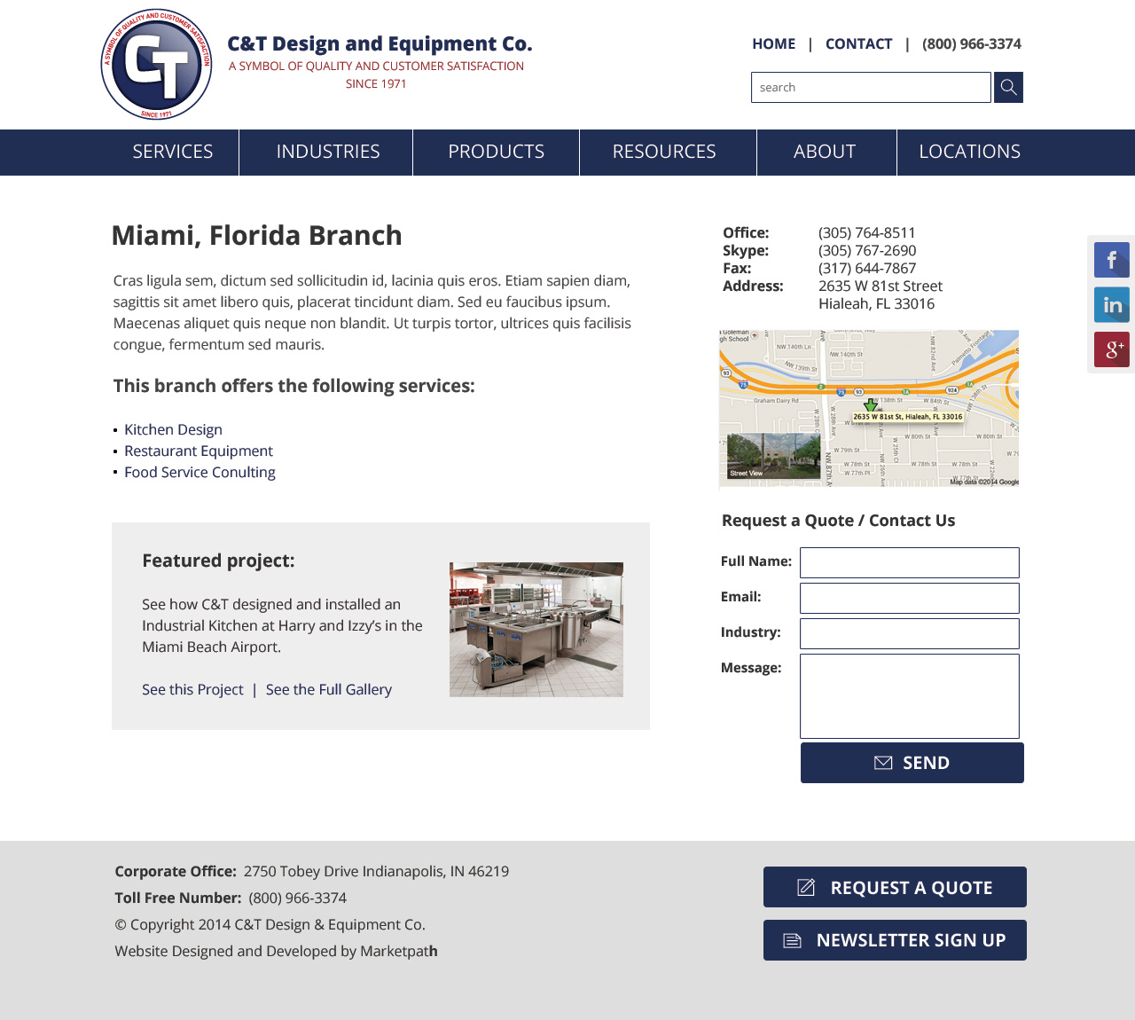 About Page Idea